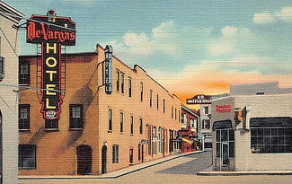 De Vargas Hotel in downtown Santa Fe, New Mexico